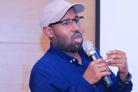 Mohamud Ismail, Co-founder of SIEP, speaking at a workshop